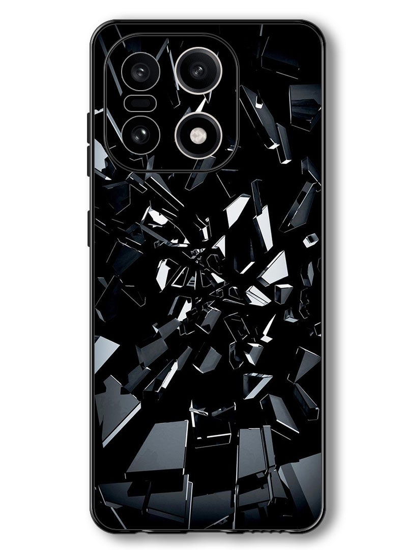 Theodor Case Compatible with OnePlus 15 6.78 Inch Protection Shockproof Bumper Cover Black 1 - Image 1